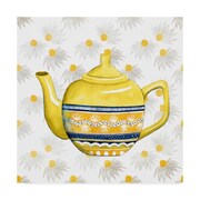 TRADEMARK FINE ART Grace Popp 'Sweet Teapot V' Canvas Art, 14x14 WAG06151-C1414GG